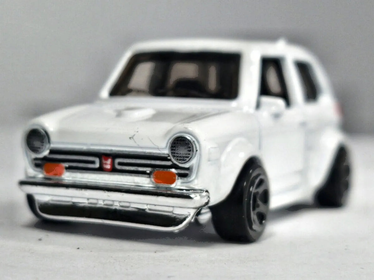 CUSTOM '70 HONDA N600 Mainline Hot Wheels 2020 Biały 1:64 – zdjęcie 5