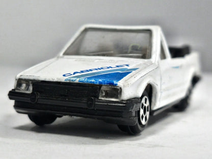Ford Escort Cabriolet Zylmex 1:64 Kabriolet Biały Samochód osobowy – zdjęcie 5