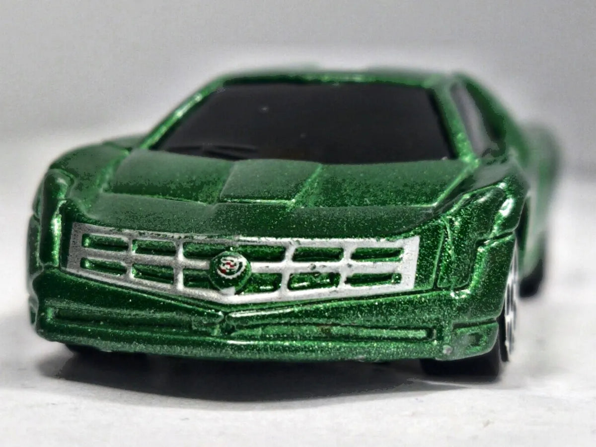 Jak Cadillac Cien Concept Motor Max 2002 1:64 Luzak Zielony – zdjęcie 5