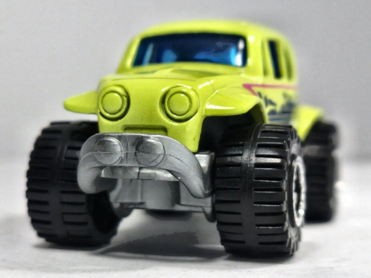 2000 Beetle 4X4 Matchbox 2000-2012 Gulf 1:57 Buggy Zolty Off-Road VW Garbus – zdjęcie 5