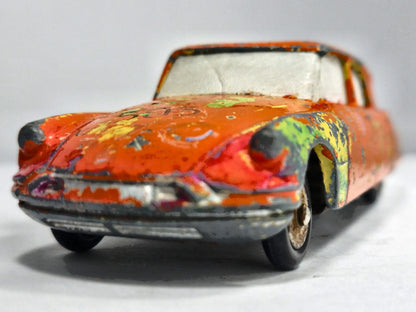 CITROËN DS 19 Dinky Toys '60 Pomarańczowy 1:34 Made in France – zdjęcie 5