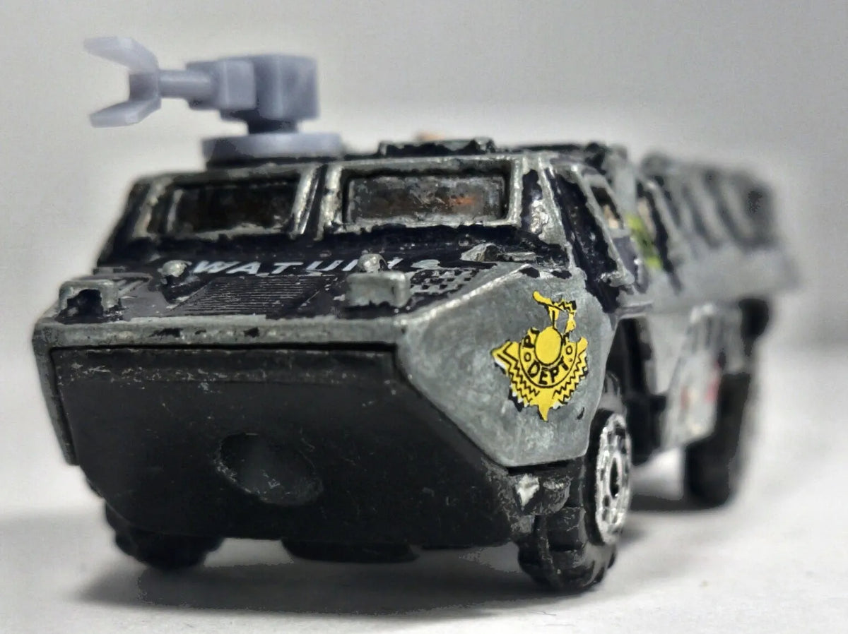 SWAT VEHICLE, Pojazd Wojskowy 236, Die cast 07/08, Szary, 1:64, Resoraki – zdjęcie 5