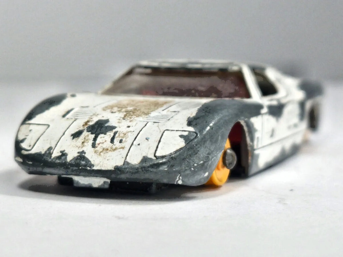 Ford G.T. Matchbox Series Matchbox Biały 1:65 Made in England – zdjęcie 5