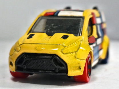 '15 Ford Fiesta Hot Wheels HW ART CARS 1:64 S Luzak Żółty – zdjęcie 5