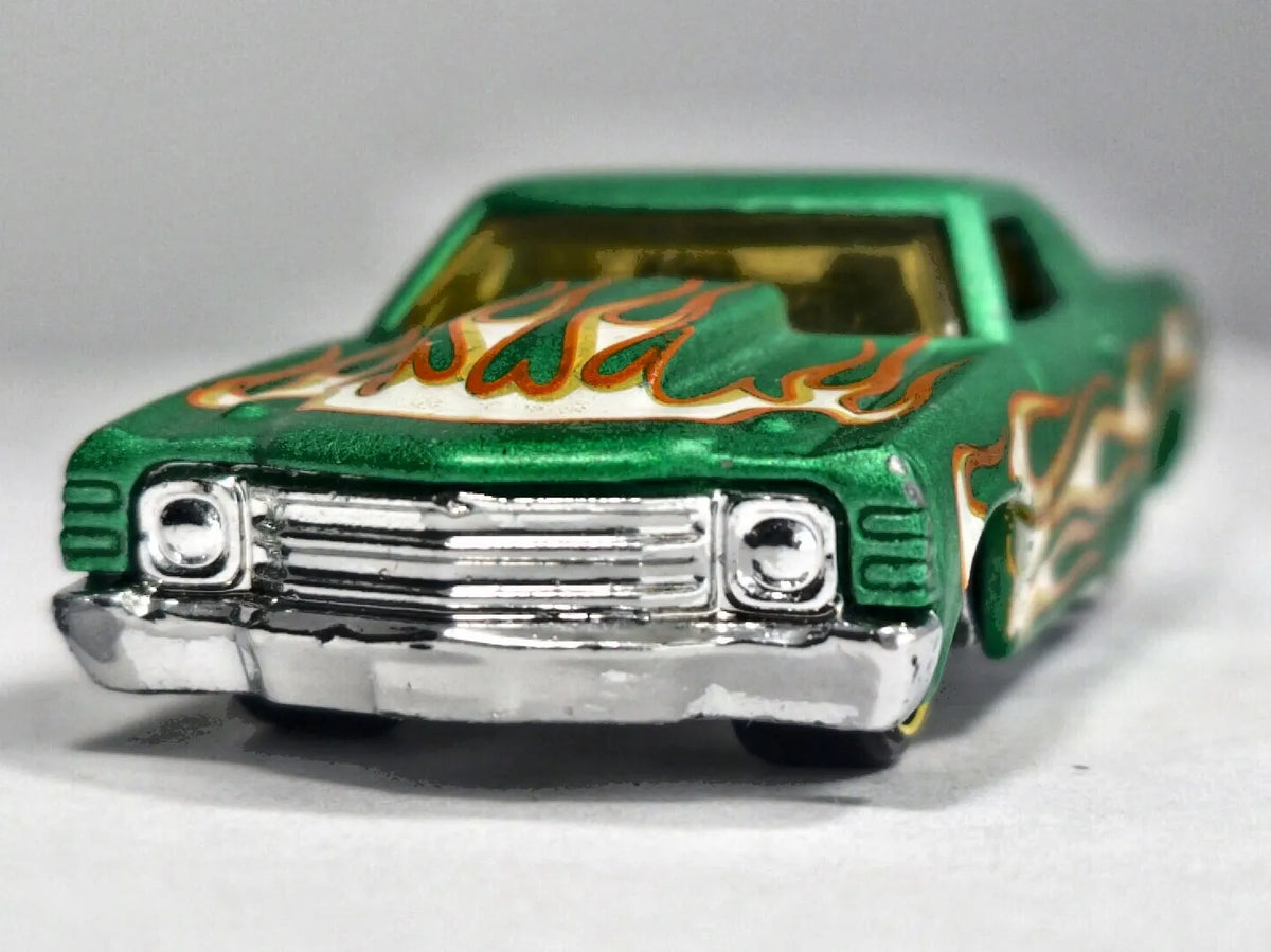 '71 Chevrolet El Camino Hot Wheels 2013 1:64 Pickup Luzak Zielony – zdjęcie 5