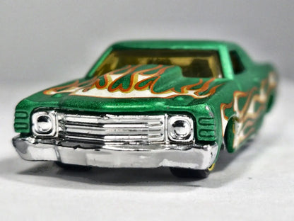 '71 Chevrolet El Camino Hot Wheels 2013 1:64 Pickup Luzak Zielony – zdjęcie 5
