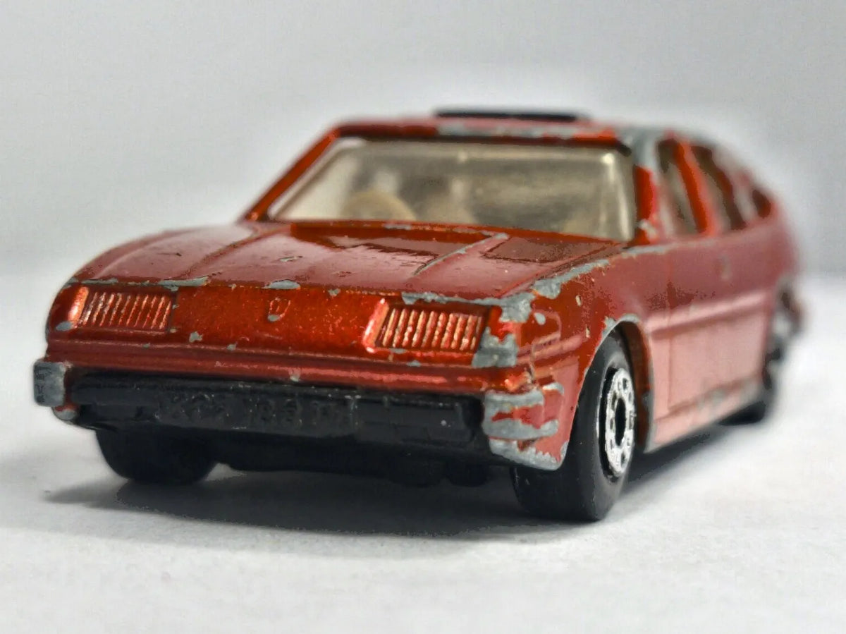ROVER 3500 Matchbox 1980 Czerwony 1:64 Made in England – zdjęcie 5