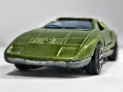 Mercedes C111 Politoys '70 Zielony 1:43 Made in Italy 2xMetal – zdjęcie 5