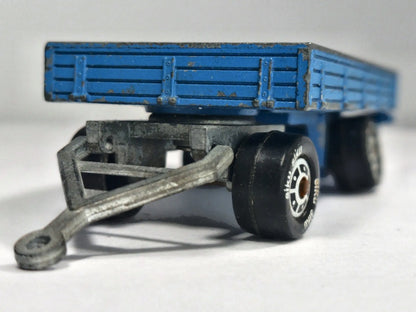 Lkw-Anhänger 354 SIKU Niebieski 1:64 Made in Germany – zdjęcie 5