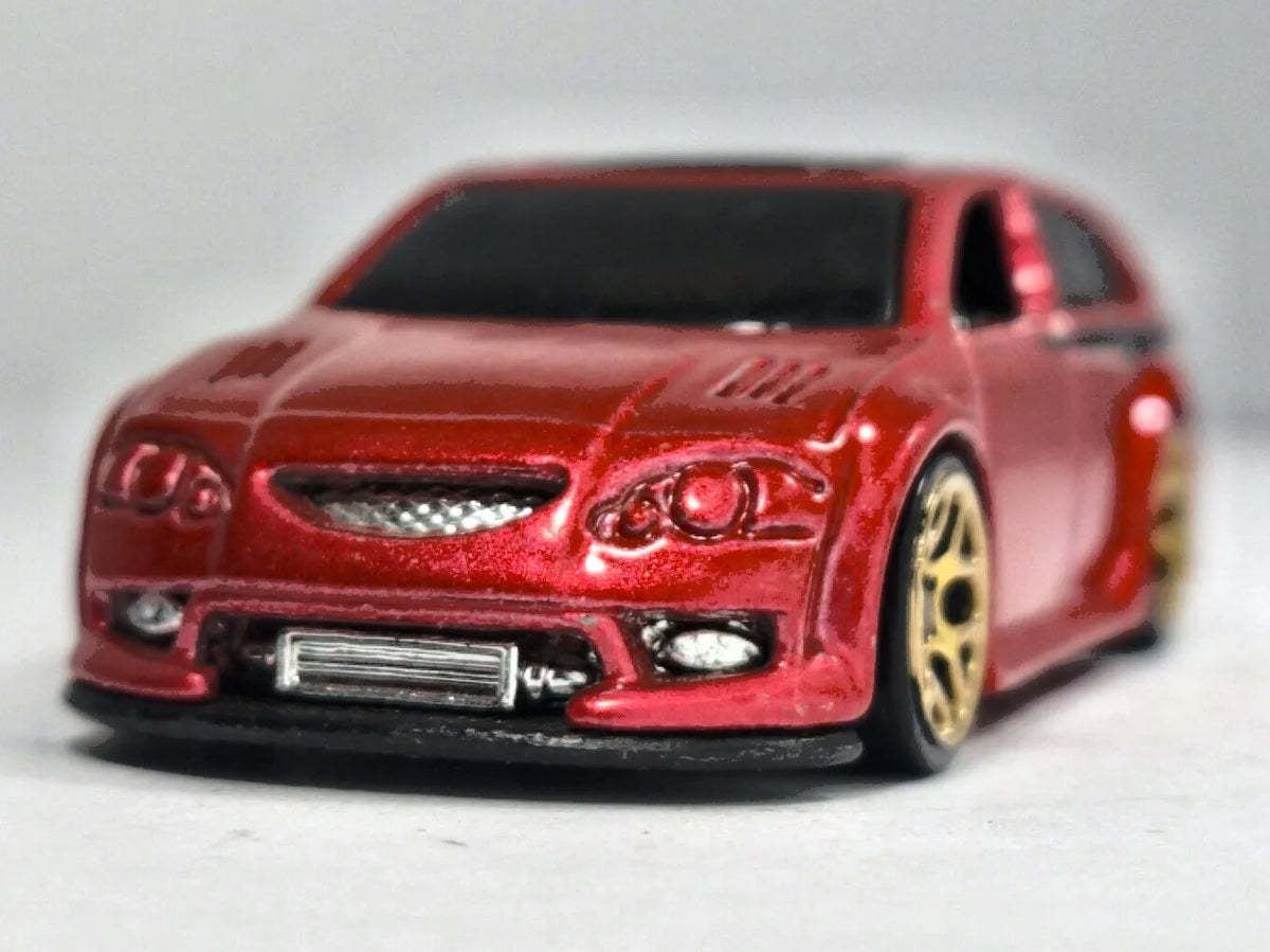 Vaudacious Hot Wheels 2002 First Editions 1:64 Luzak Czerwony – zdjęcie 5