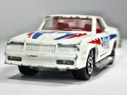 El Camino Ss Majorette '70 Biały 1:59 Made in France 2xMetal – zdjęcie 5