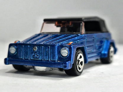 VOLKSWAGEN TYPE 181 HW Premiere Hot Wheels 2009 Niebieski 1:64 – zdjęcie 5