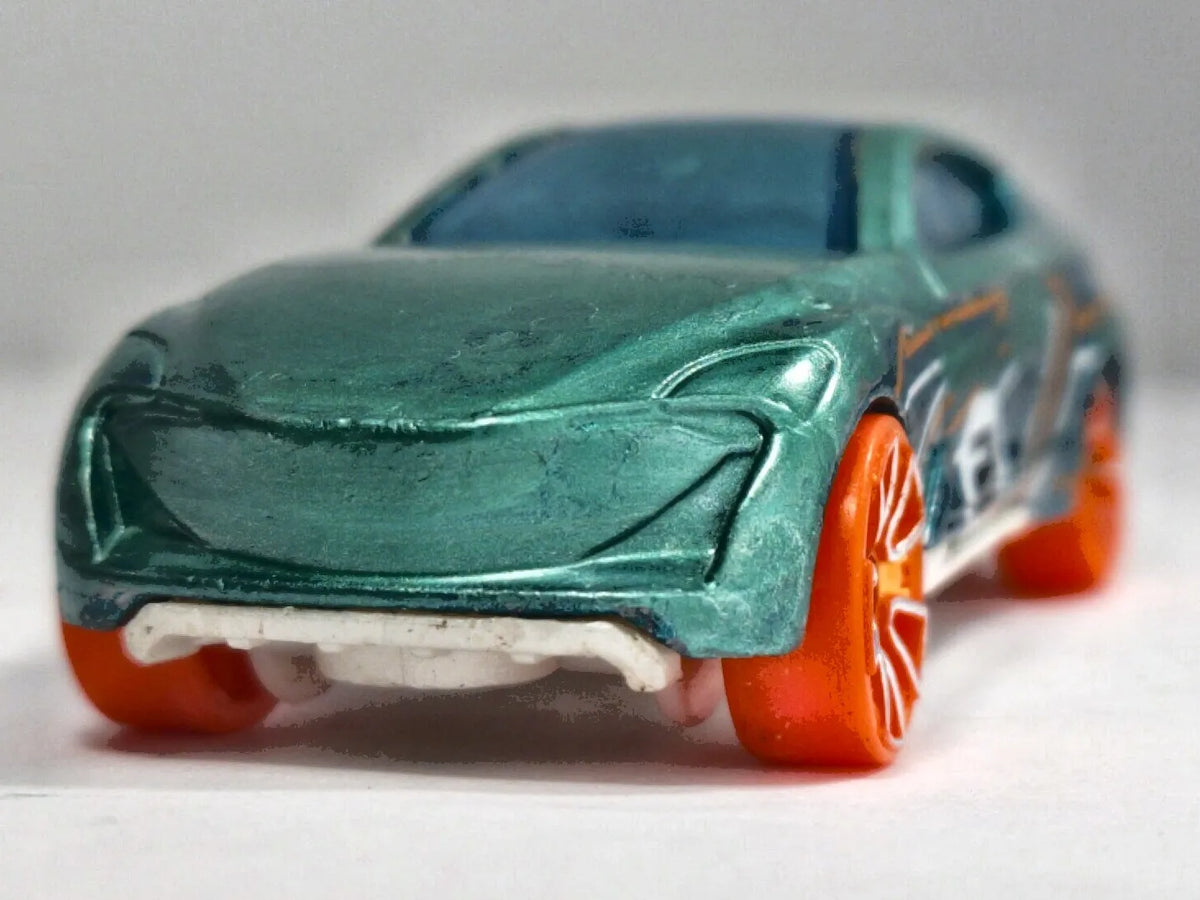 GRAND CROSS, RACE TEAM, Hot Wheels 2022, Die cast HFV85, Zielony, 1:64 – zdjęcie 5