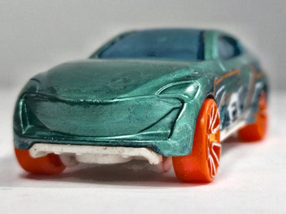 GRAND CROSS, RACE TEAM, Hot Wheels 2022, Die cast HFV85, Zielony, 1:64 – zdjęcie 5