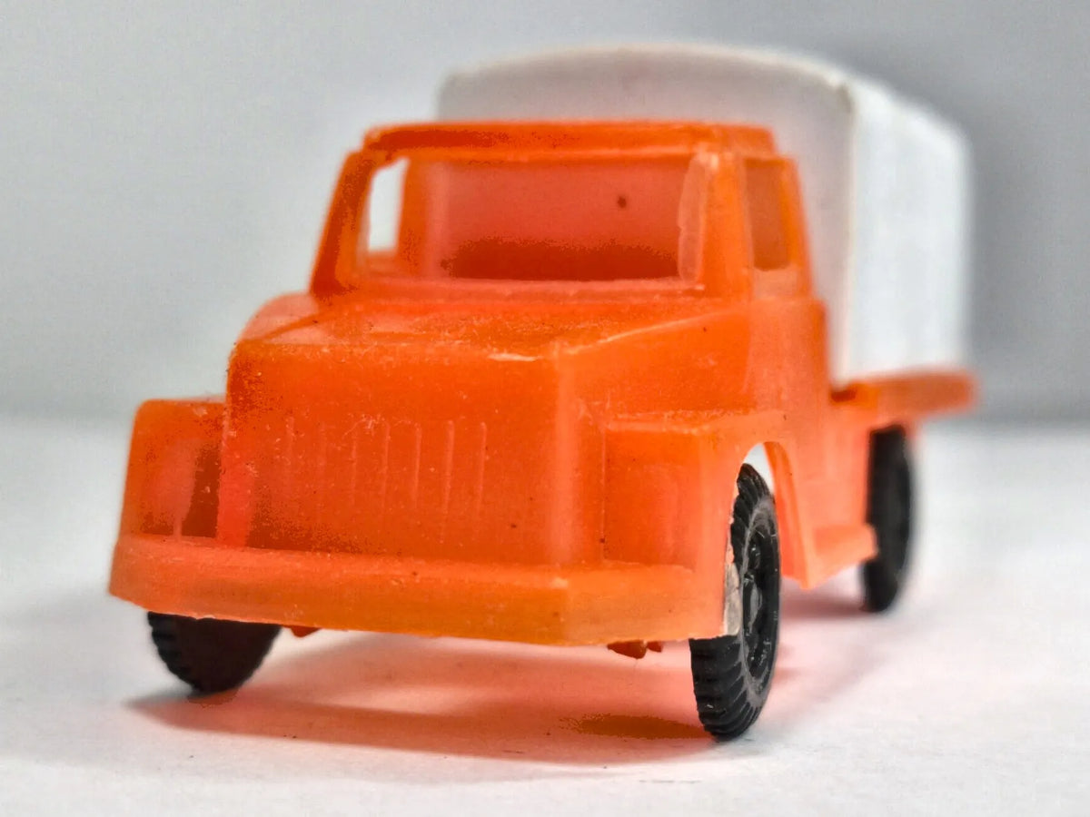 LEKKA CIĘŻARÓWKA SKRZYNIOWA Z PLANDEKĄ, BAKELIT Made in Denmark 1980 1:72 – zdjęcie 5