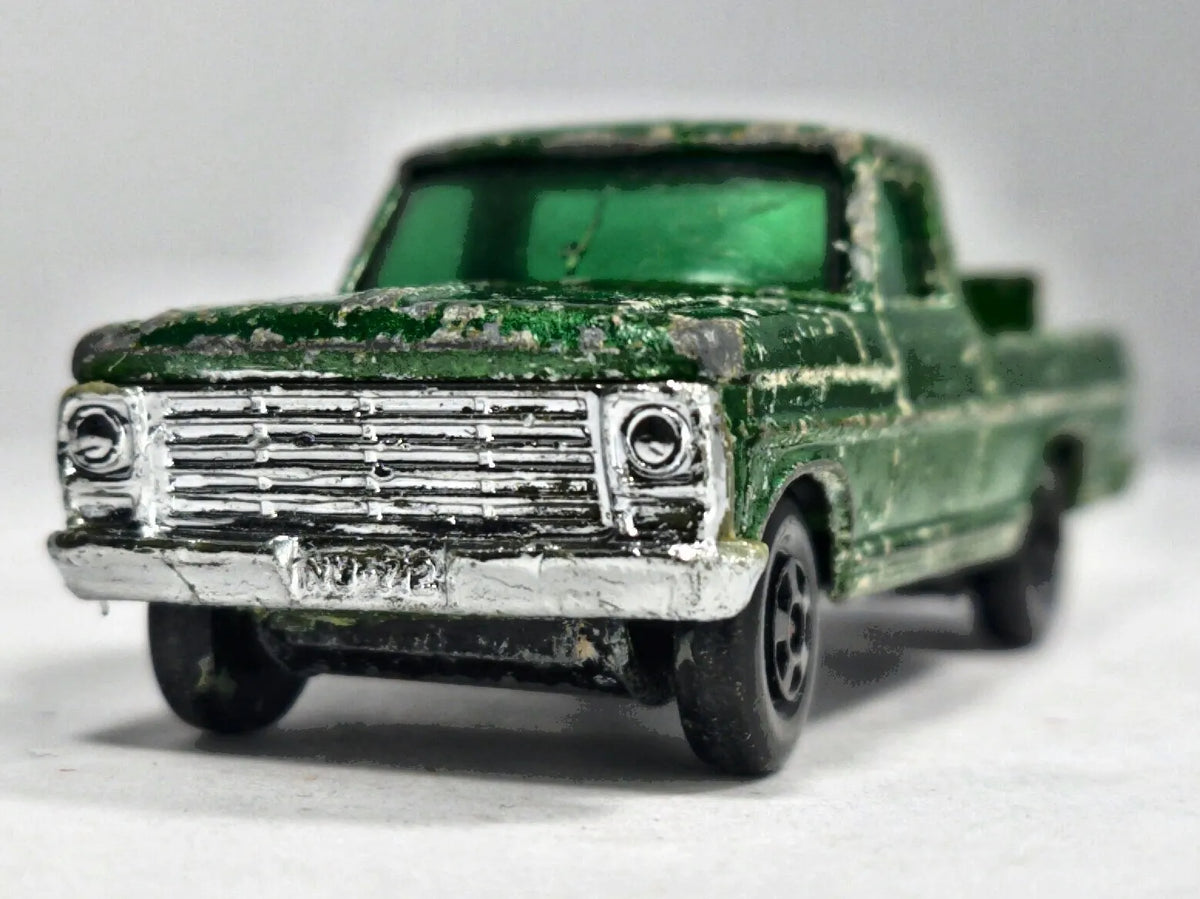 Kennel Truck Matchbox Series Matchbox 1968 Zielony 1:64 Made in England – zdjęcie 5