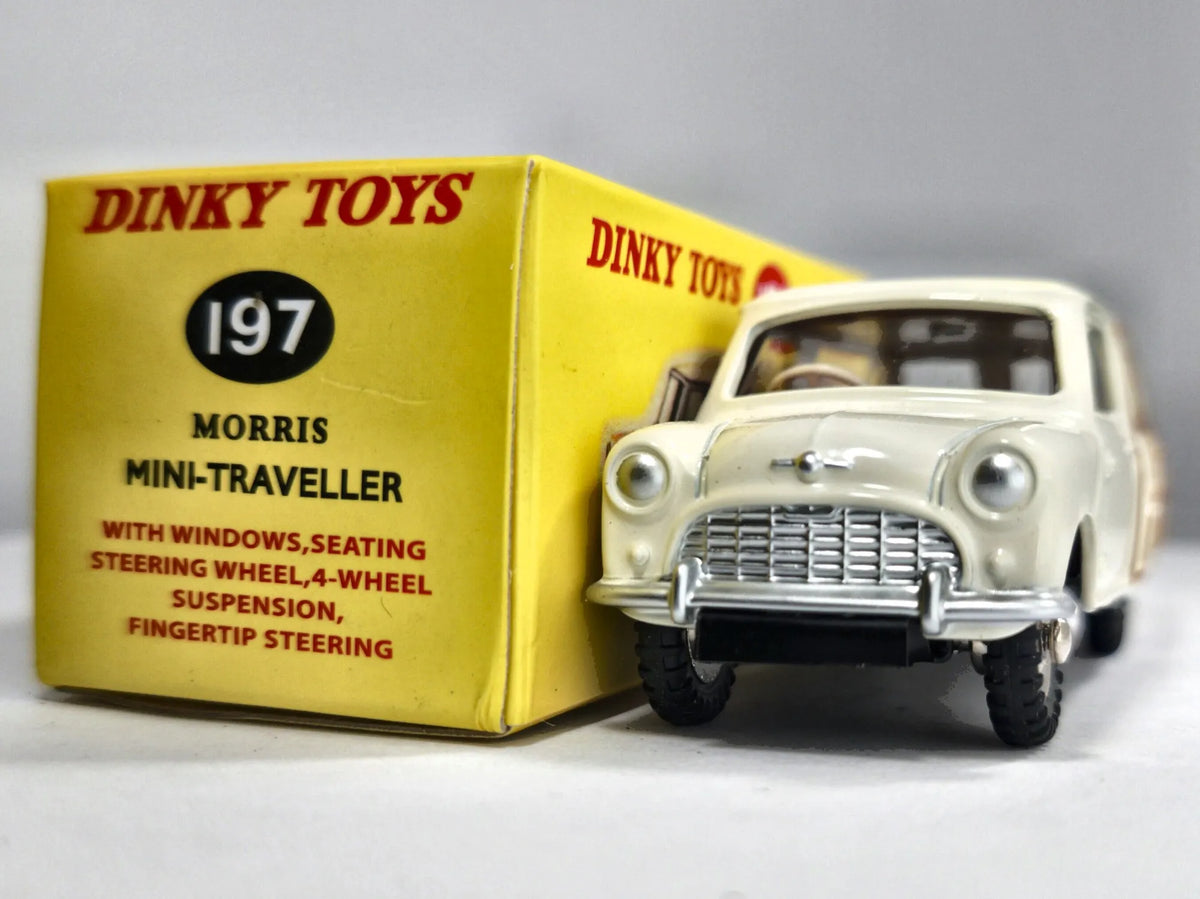 MORRIS MINI TRAVELLER Dinky Toys Biały 1:37 – zdjęcie 5