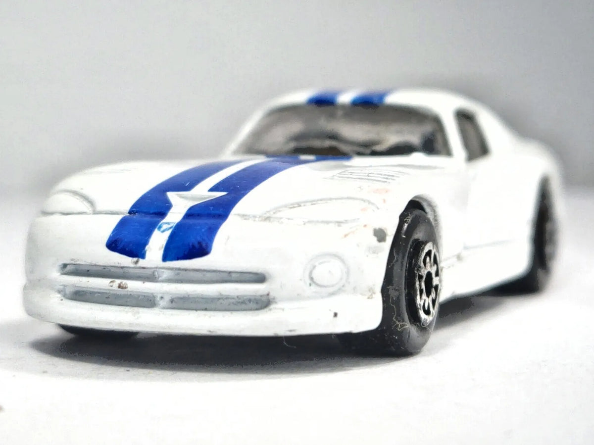 DODGE VIPER, Maisto, Die cast, Biały, 1:64, Resoraki – zdjęcie 5