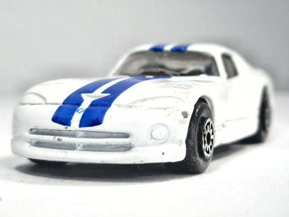DODGE VIPER, Maisto, Die cast, Biały, 1:64, Resoraki – zdjęcie 5