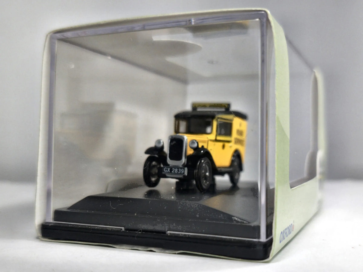 AUSTIN SEVEN RN VAN AA Commercials Oxford 1990 Żółty 1:72 – zdjęcie 5