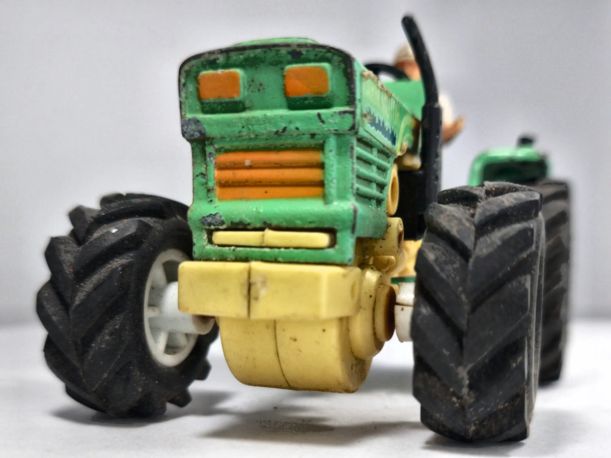 Ciągnik Rolniczy Traktor Majorette 1:43 Ciągnik Rolniczy Figurka Kierowcy – zdjęcie 5
