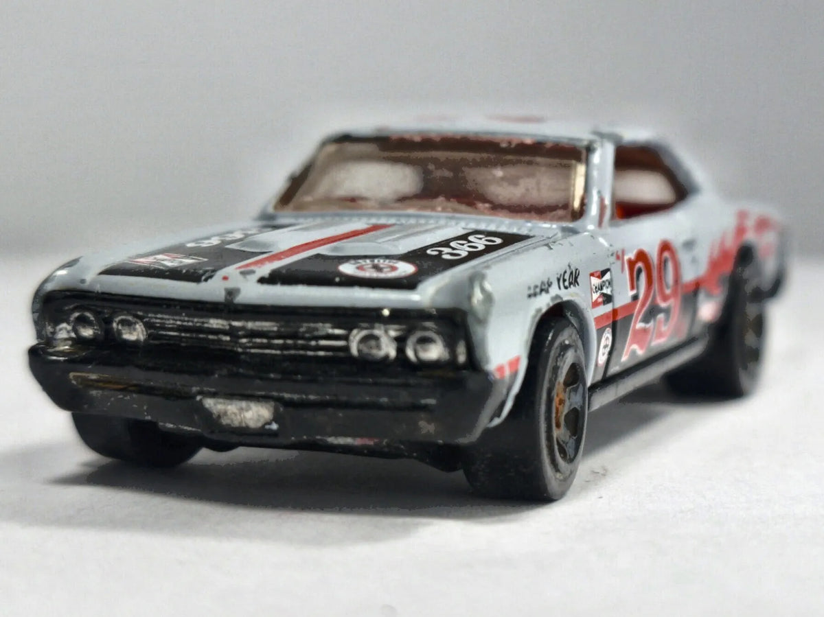 '67 CHEVELLE SS 396, Hot Wheels, Die cast I N, Szary, 1:64, Resoraki – zdjęcie 5