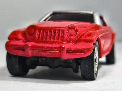 JEEP JEEPSTER, Maisto, Die cast, Czerwony, 1:64, Resoraki – zdjęcie 5
