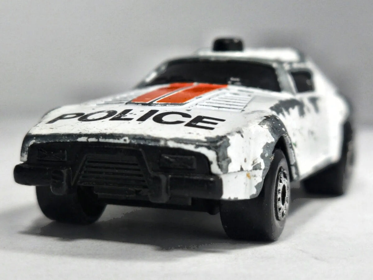SUPER G.T. Policja Matchbox 1985 Biały 1:64 – zdjęcie 5