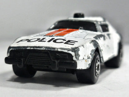 SUPER G.T. Policja Matchbox 1985 Biały 1:64 – zdjęcie 5