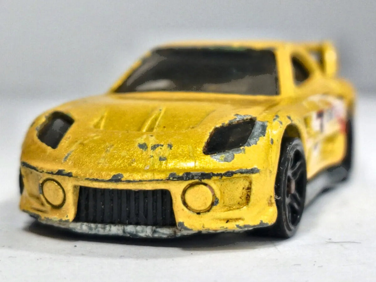 24/Seven Hot Wheels 2007 New Models 1:64 Luzak Żółty – zdjęcie 5