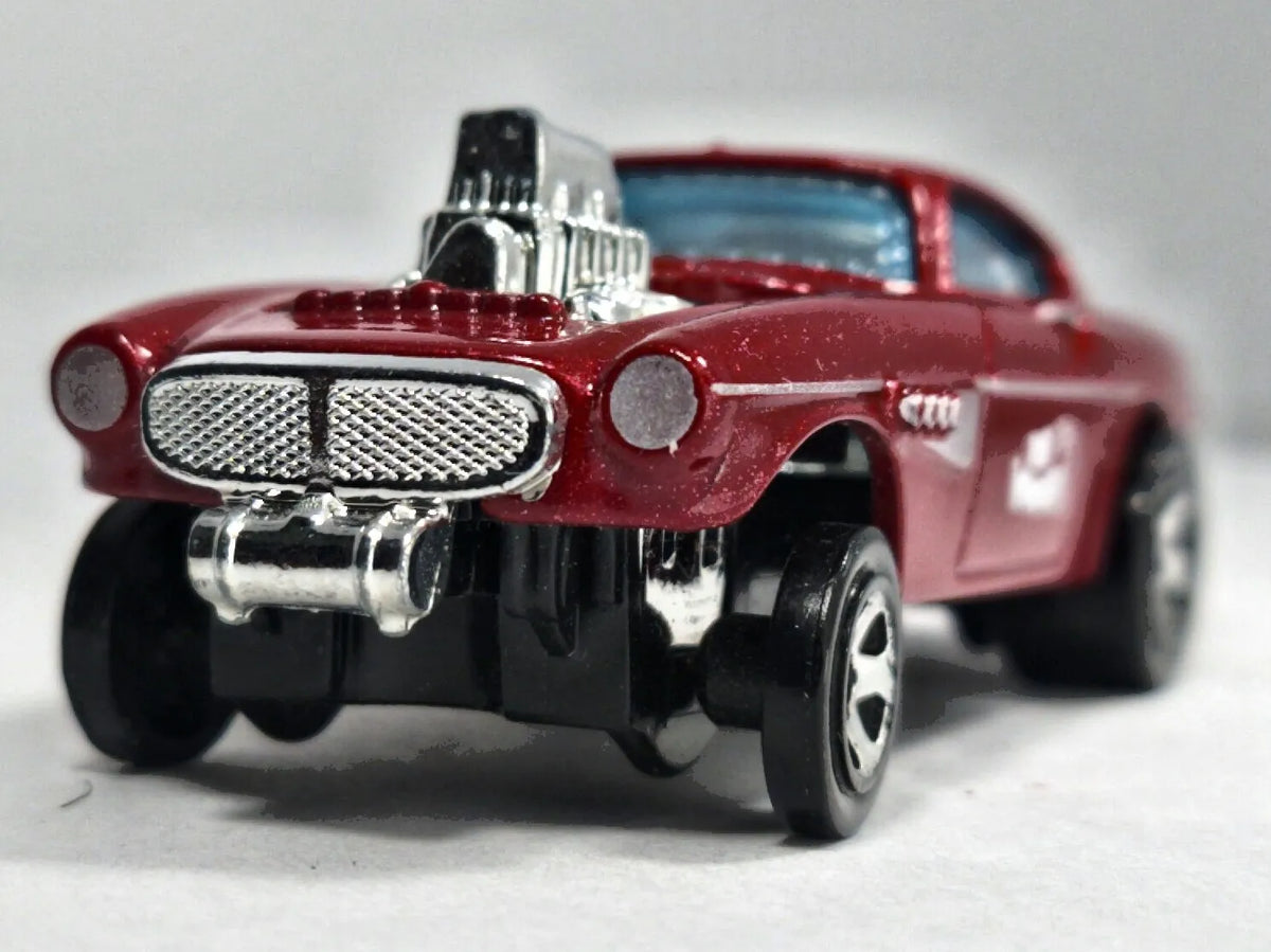 VOLVO P1800 GASSER Hot Wheels 2022 Czerwony 1:61 – zdjęcie 5