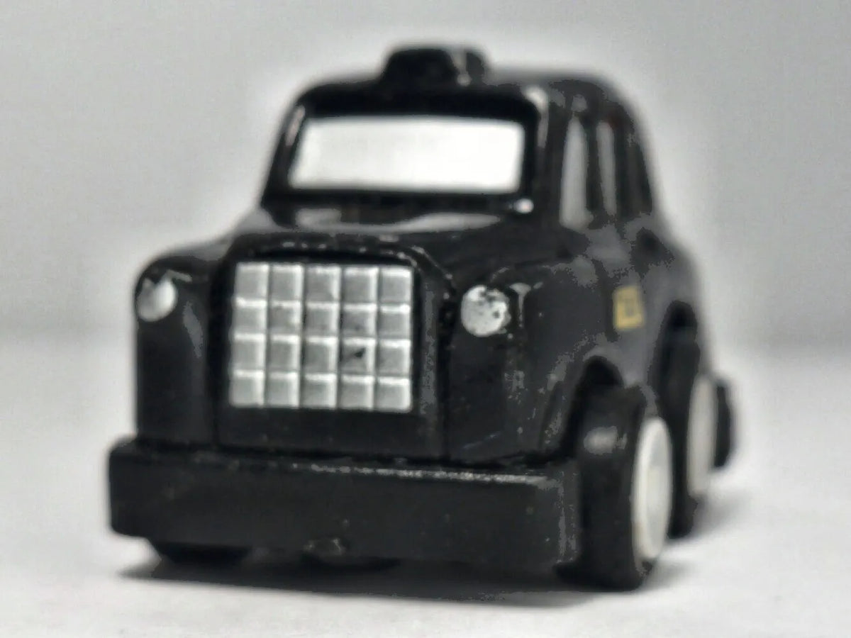 LONDON TAXI, Ertl, Vintage Model Die cast, Czarny, 1:68, Resoraki – zdjęcie 5