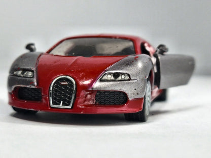 Bugatti Veyron 16.4 Grand SIKU 1:55 Luzak Czerwony – zdjęcie 5