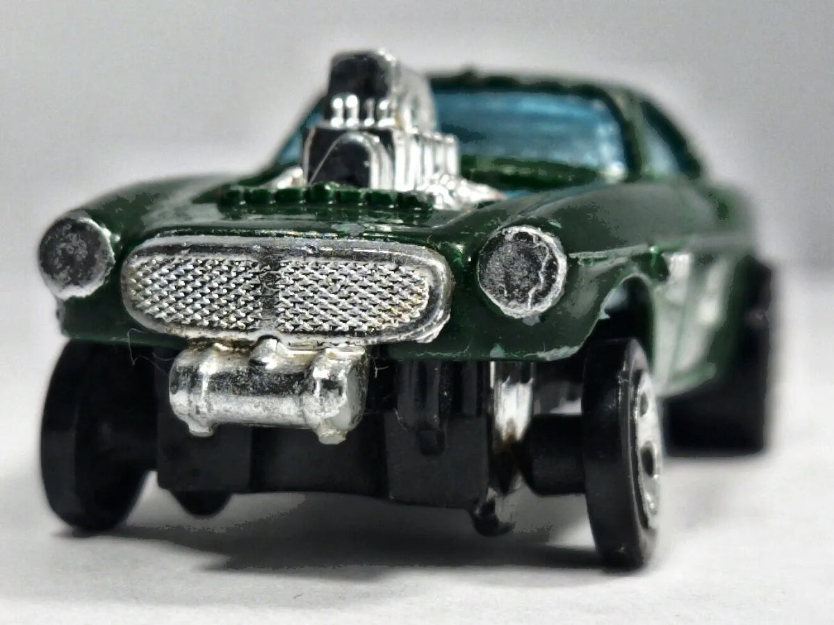 VOLVO P1800 GASSER Hot Wheels 2022 HKG27 Zielony 1:62 – zdjęcie 5