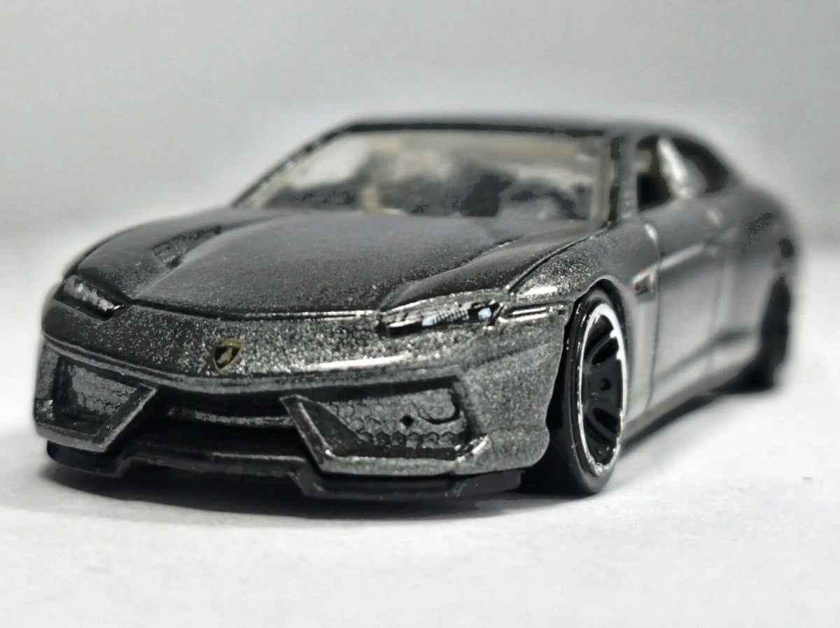 Lamborghini Estoque Hot Wheels 2011 New Models 1:64 Luzak Grafitowy – zdjęcie 5