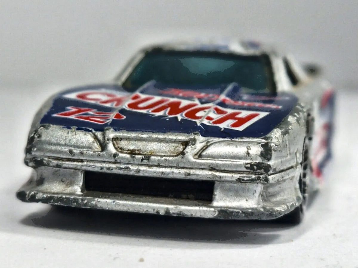 Ford Mustang Cobra Hot Wheels 1997 1:64 Nestlé Crunch Luzak Srebrny – zdjęcie 5