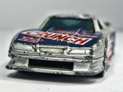 Ford Mustang Cobra Hot Wheels 1997 1:64 Nestlé Crunch Luzak Srebrny – zdjęcie 5