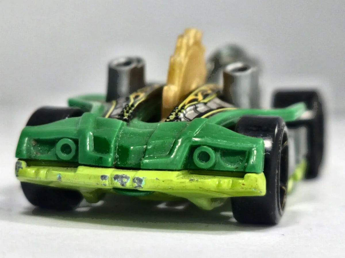 Buzzerk Hot Wheels 2006 1:64 Luzak Zielony – zdjęcie 5