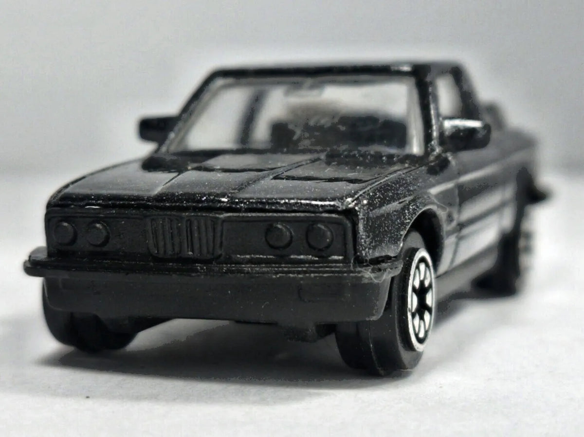 BMW 325I CABRIOLET E30 Vintage Welly Czarny 1:61 – zdjęcie 5