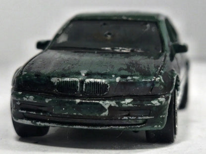 BMW 325I Matchbox 1993 1:58 Luzak Zielony – zdjęcie 5