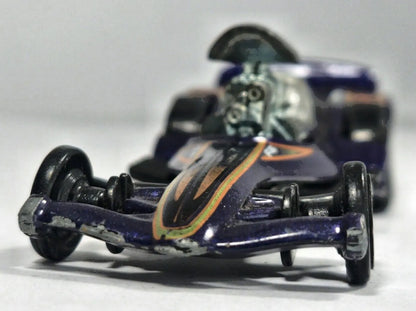 Turbo Fire Hot Wheels 1982 1:64 Luzak Fioletowy – zdjęcie 5