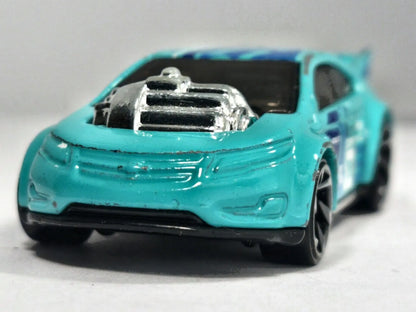 Super Volt Hot Wheels 2014 1:64 Luzak Turkusowy – zdjęcie 5