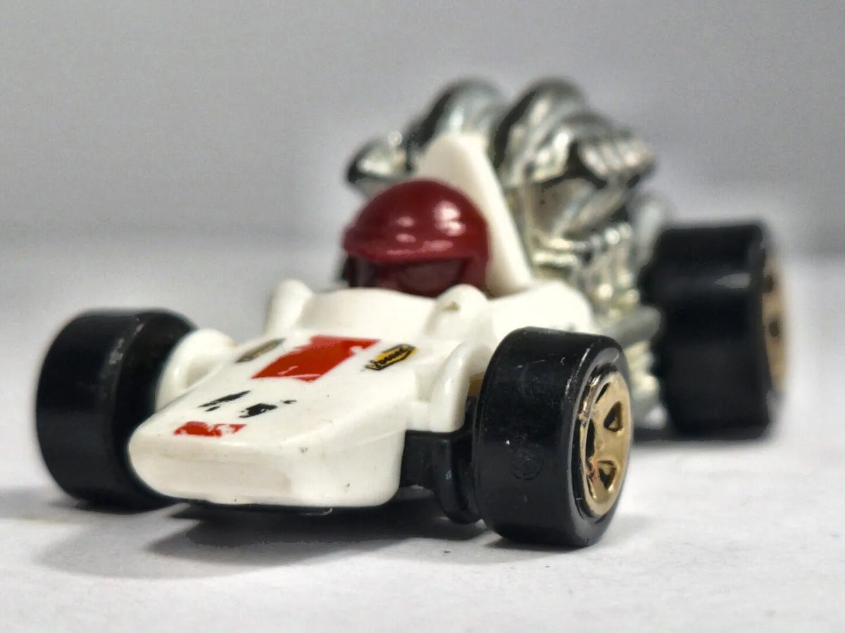 HEAD STARTER, Hot Wheels 2016, Die cast DTX05, Biały, 1:64, Resoraki – zdjęcie 5