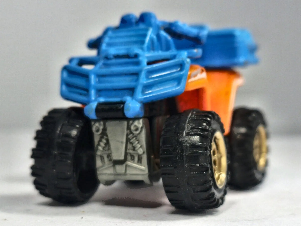 ATV (ALL-TERRAIN VEHICLE), Matchbox 2012, Die cast W4901, Pomarańczowy 1:64 – zdjęcie 5