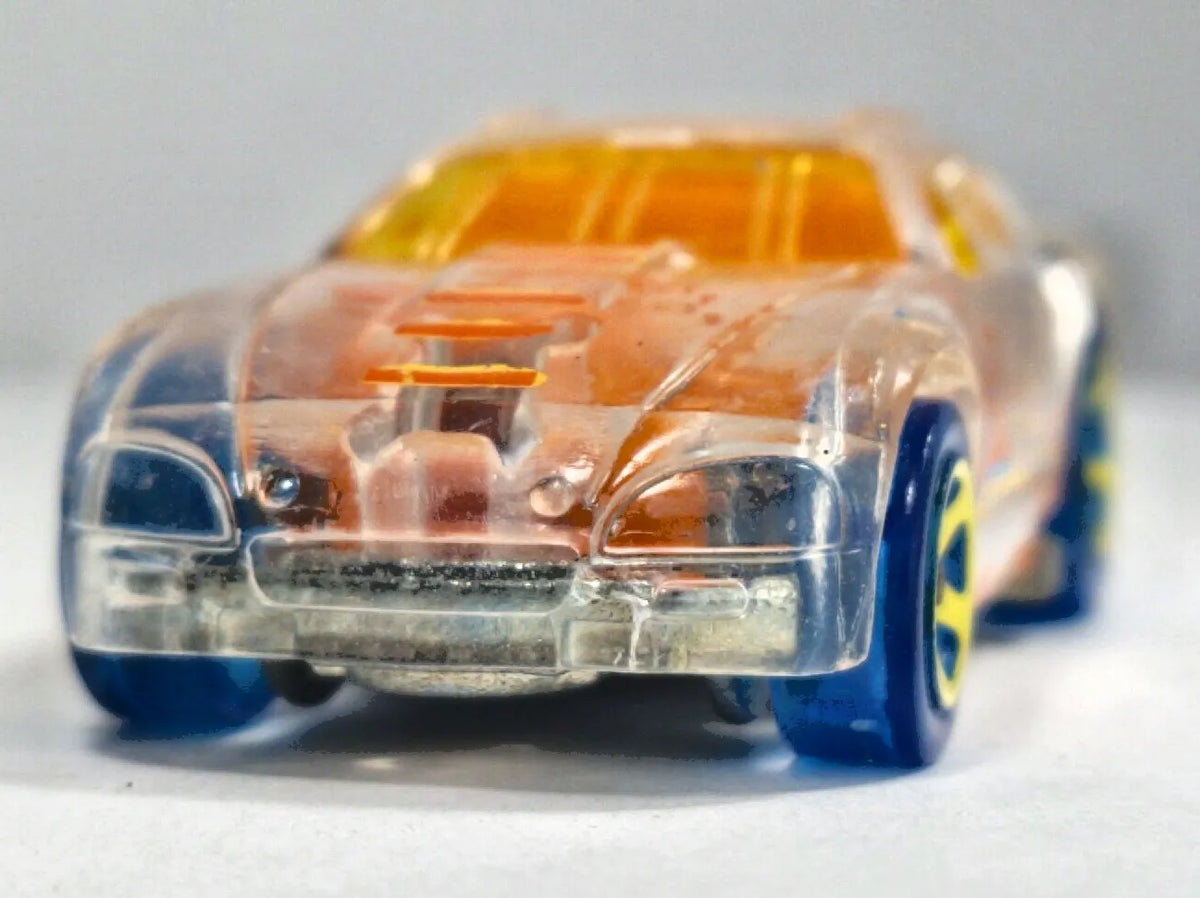 STOCKAR, Hot Wheels 2005, Die cast, Przezroczysty, 1:64, Resoraki – zdjęcie 5