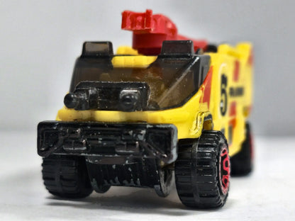 Runway Res-Q Hot Wheels 2018 1:64 Samochód terenowy Żółty Straż pożarna – zdjęcie 5