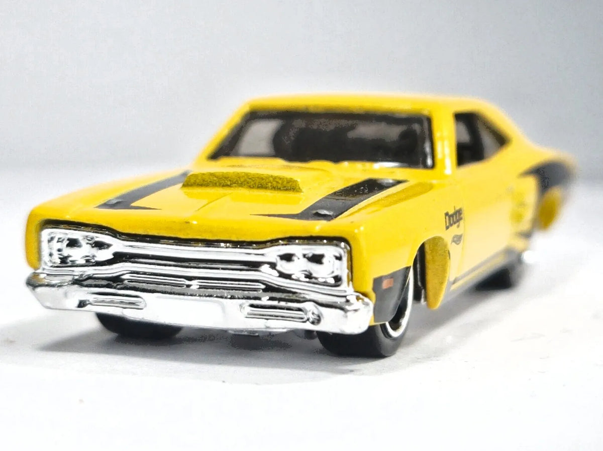 DODGE CHARGER, Hot Wheels , Die cast CHU 1, Żółty, 1:64, Resoraki – zdjęcie 5