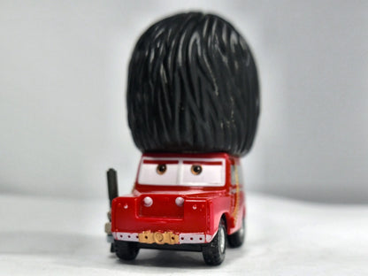 Sierżanta Highgeara Disney/Pixar Cars 1:64 Luzak Czerwony Bajkowy Auta 2 – zdjęcie 5