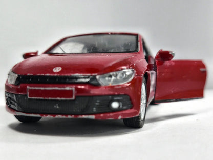 VW SCIROCCO, Welly, Die cast NO.43615, Czerwony, 1:32, Resoraki – zdjęcie 5