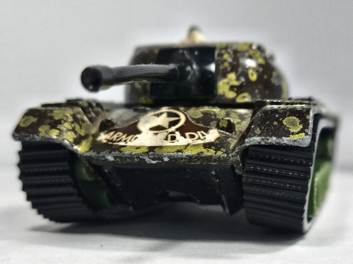 CZOŁG BATTLE KINGS K-102 M48 A2, Matchbox 1974, Die cast, Wojskowy, 1:48 – zdjęcie 5